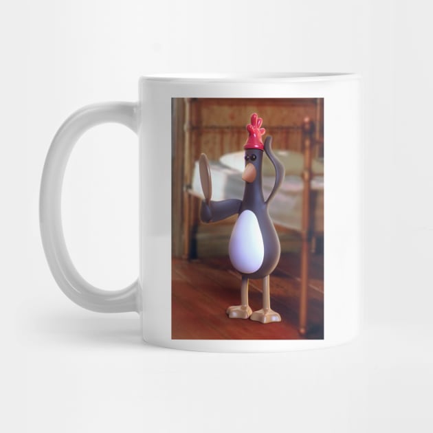 Feathers Mcgraw Mirror Funny by Ac Vai